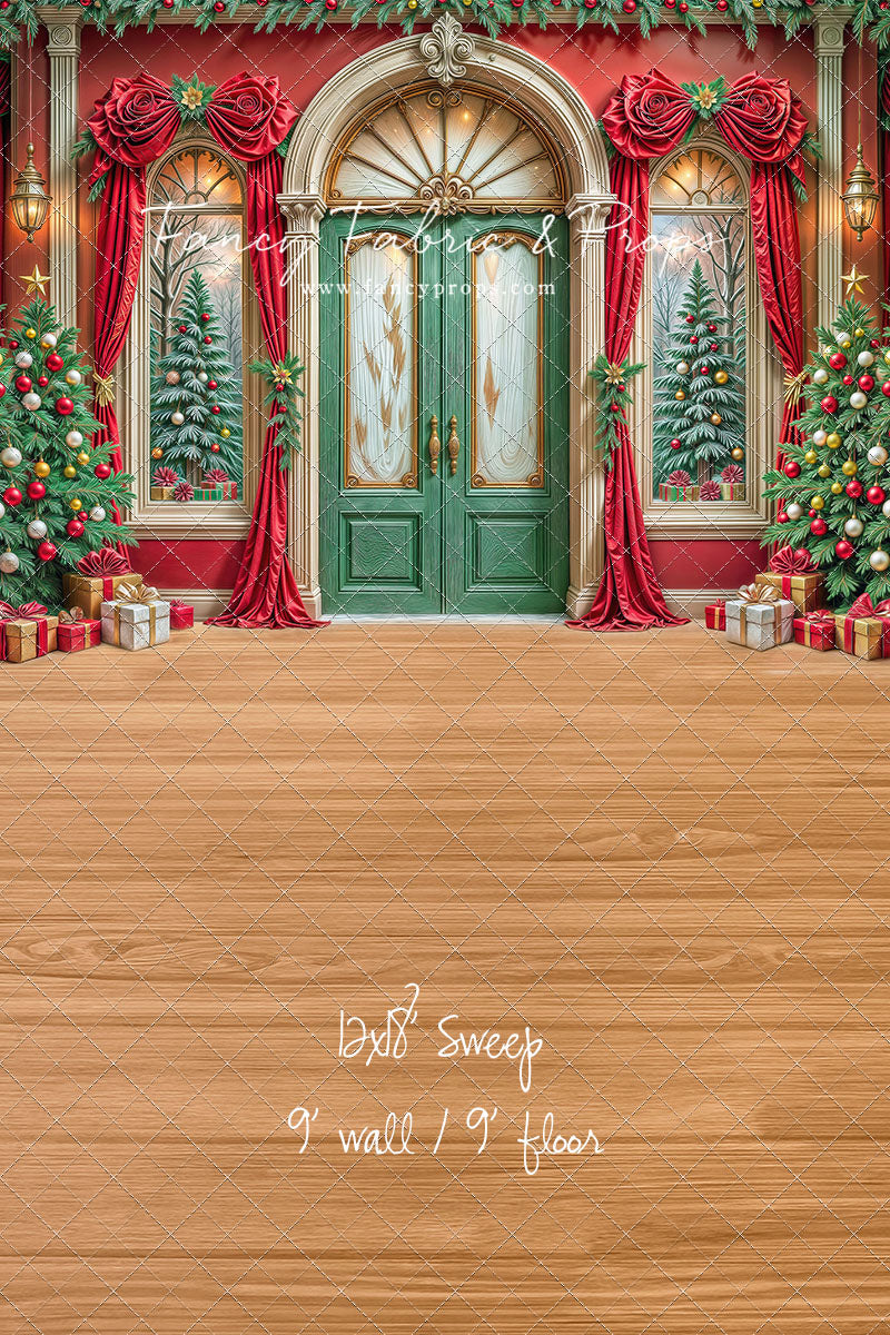 Rosy Holiday Hall - with Sweep Option