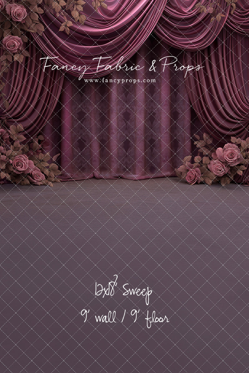 Royal Plum Soiree - With Sweep Option