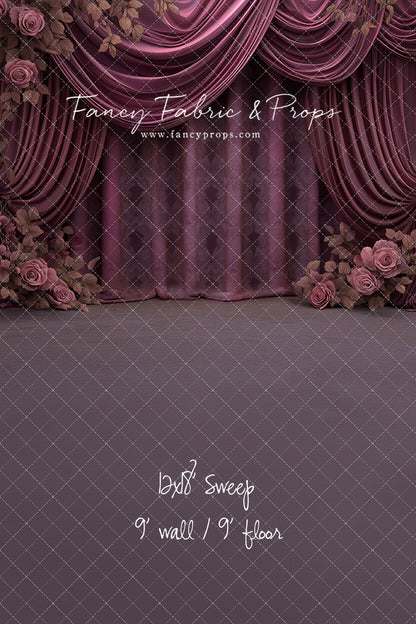 Royal Plum Soiree - With Sweep Option