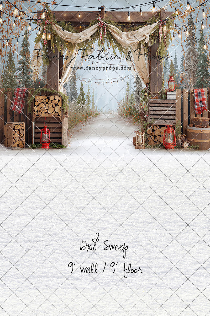 Rustic Winter Passage - With Sweep Option
