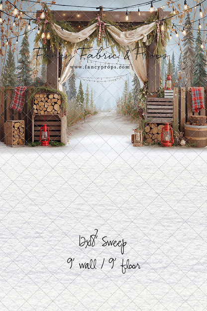 Rustic Winter Passage - With Sweep Option
