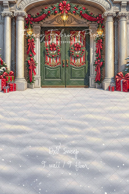 Santa's Sweet Entrance - with Sweep Option