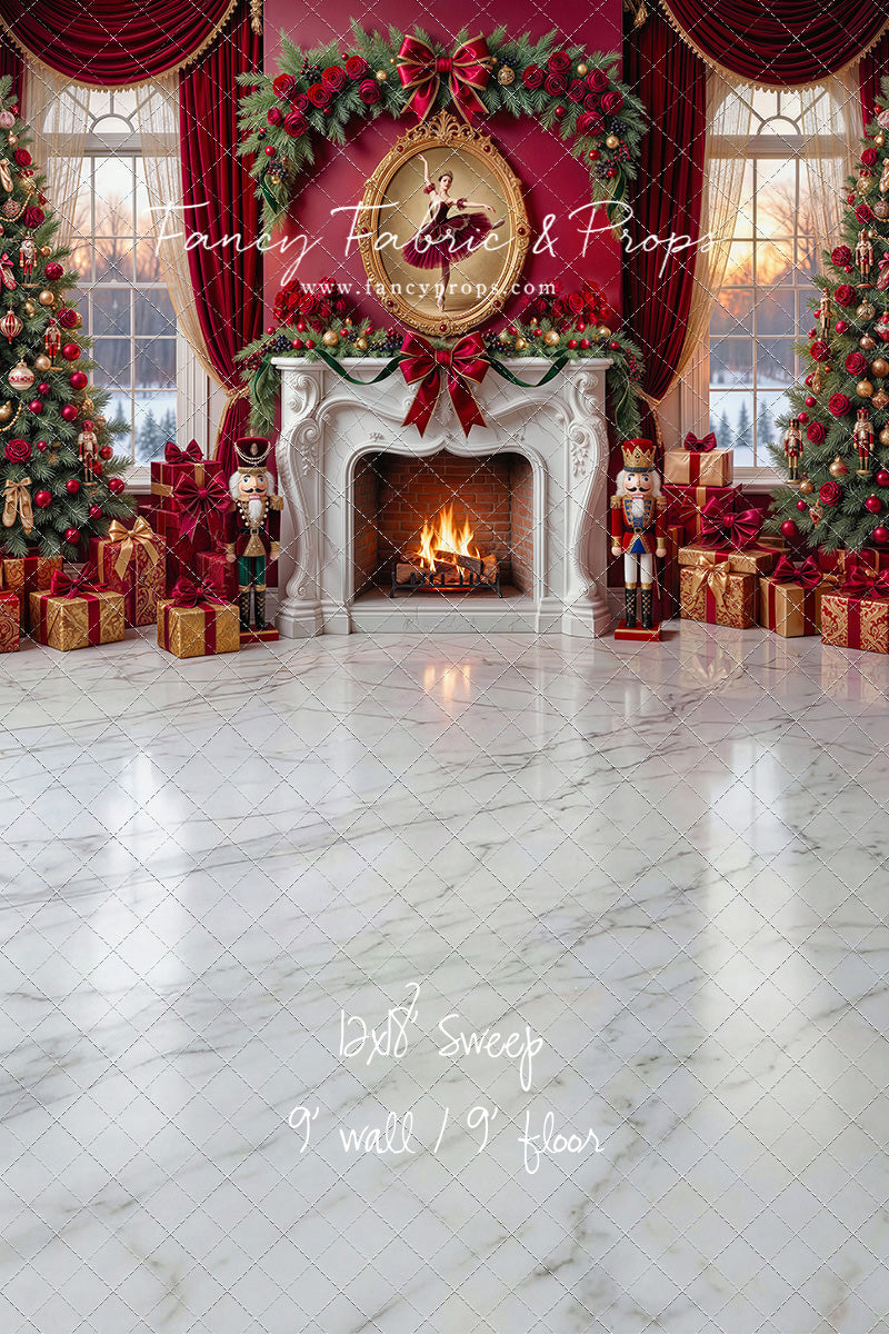 Scarlet Ballerina Christmas - with Sweep Option