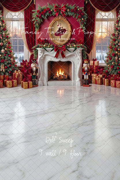 Scarlet Ballerina Christmas - with Sweep Option