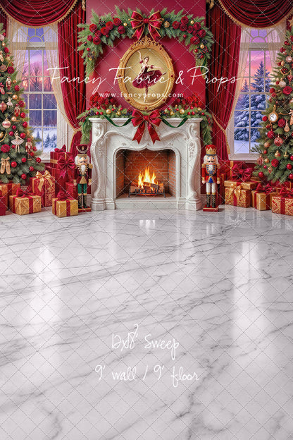 Scarlet Ballerina Christmas Room - with Sweep Option