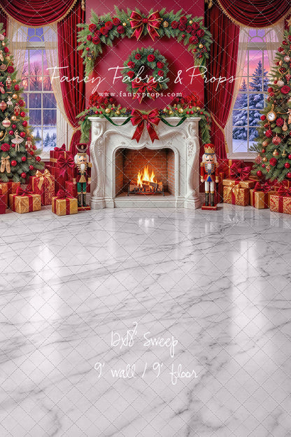 Scarlet Christmas Room - with Sweep Option