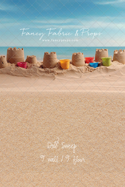Seaside Sandcastles - With Sweep Option