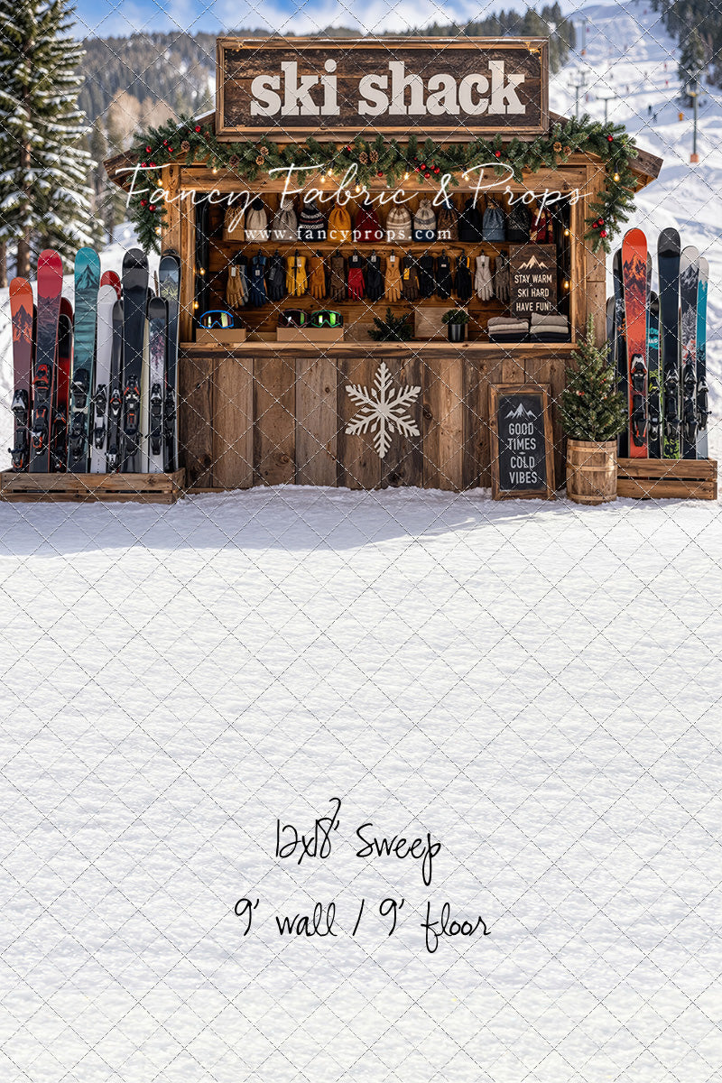 Snow Day Ski Shack - With Sweep Option