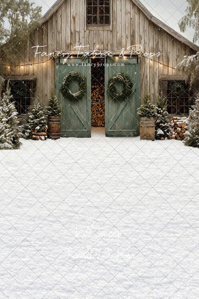 Snowfall Barn - with Sweep Option