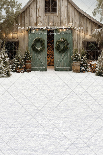 Snowfall Barn - with Sweep Option