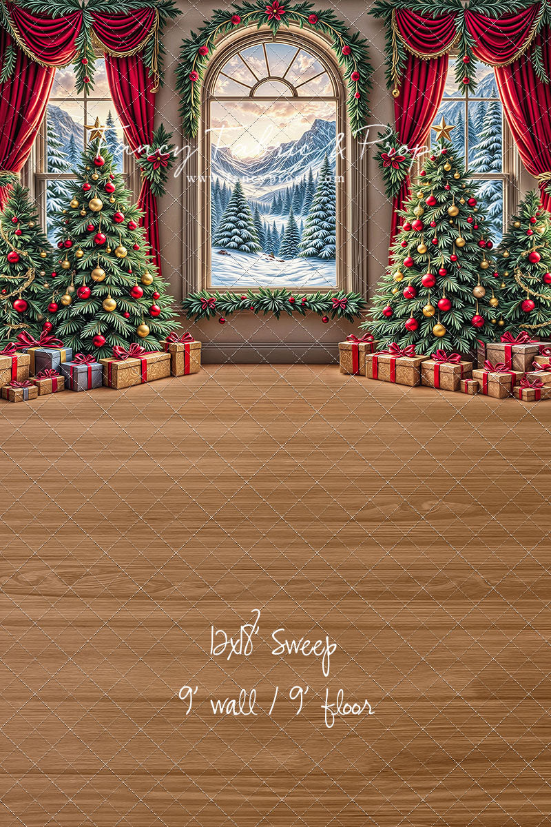 Snowfall Symphony Room - with Sweep Option