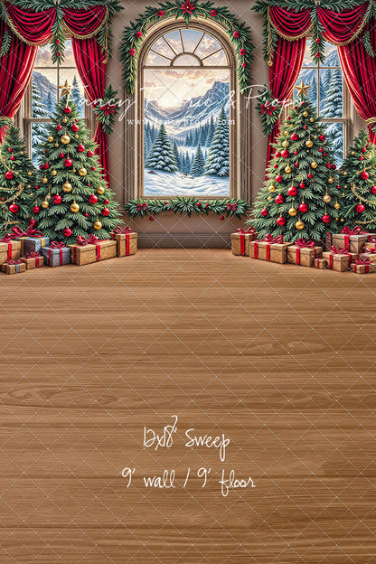 Snowfall Symphony Room - with Sweep Option