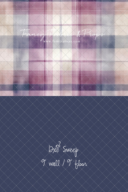 Soft Haze Tartan - With Sweep Option