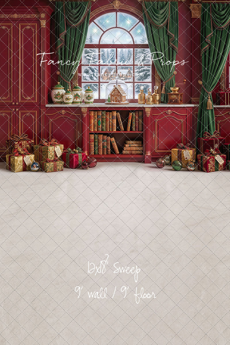 Storybook Christmas Room - With Sweep Option