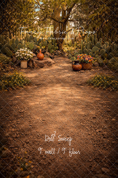 Sunlit Cactus Garden - With Sweep Option