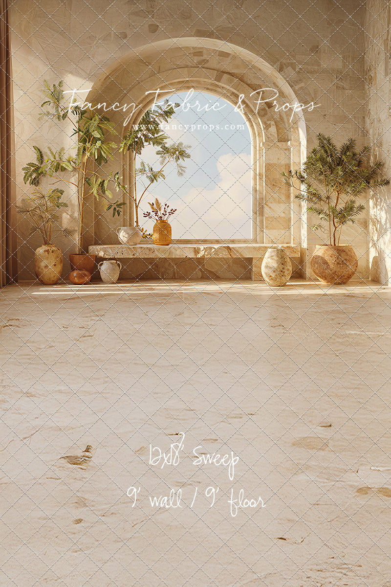 Sunlit Courtyard - With Sweep Option