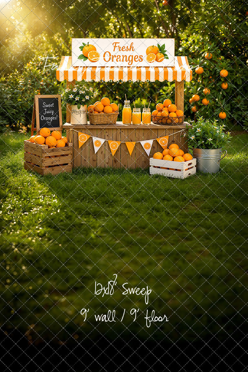 Sunshine Orange Stand - With Sweep Option
