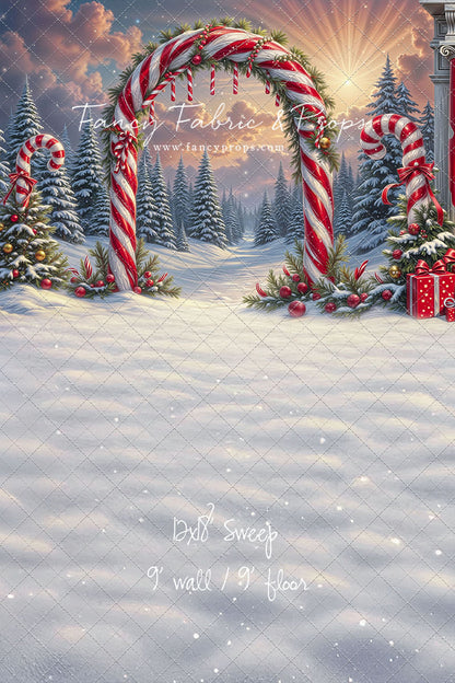 Sweet Trail To Santa - with Sweep Option