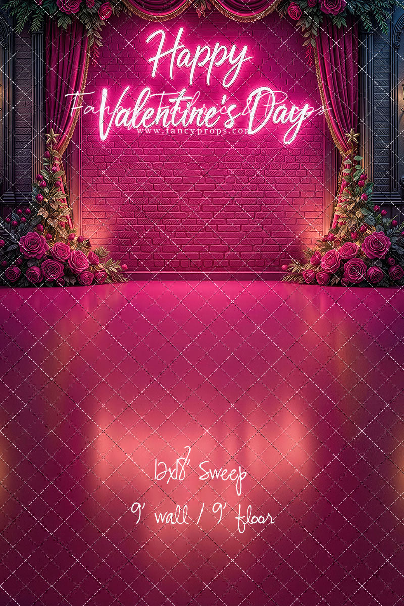 Sweetheart Glow Wall - With Sweep Option