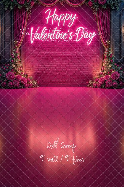 Sweetheart Glow Wall - With Sweep Option