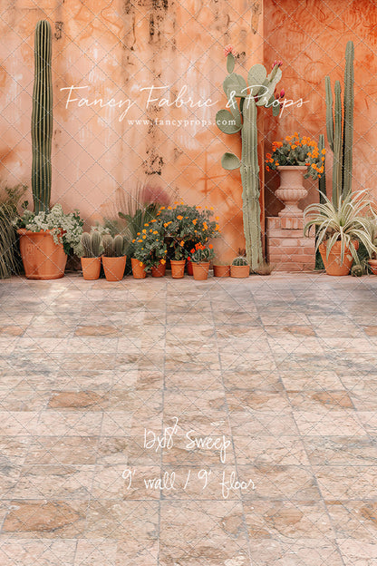 Terracotta Garden Wall - With Sweep Option