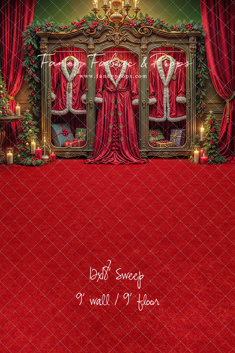 The Claus Closet - with Sweep Option