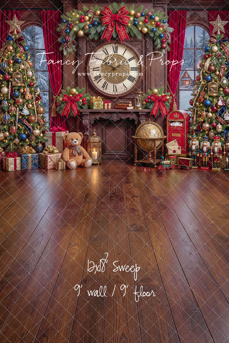 The Grand Christmas Clock - with Sweep Option