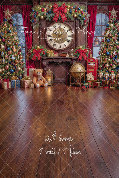 The Grand Christmas Clock - with Sweep Option