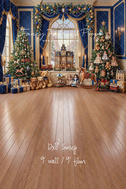 The Holiday Dollhouse Room - with Sweep Option