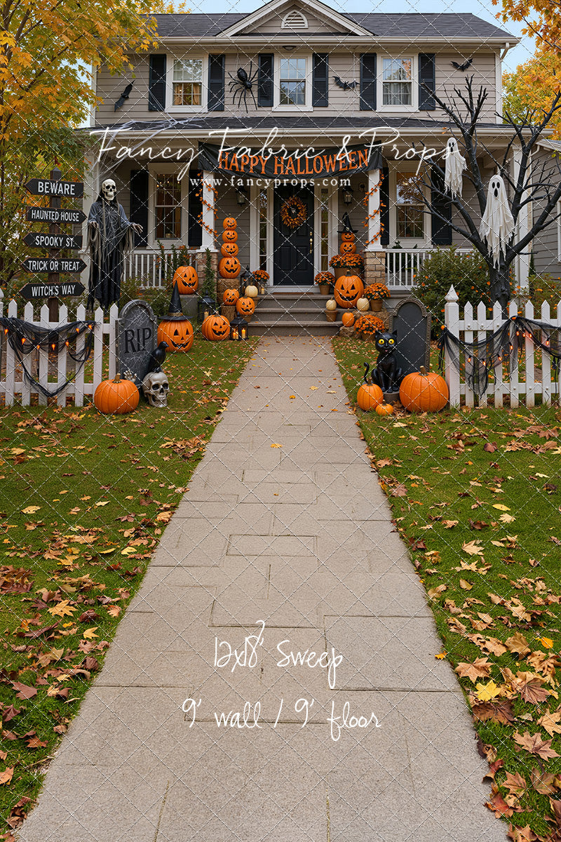 Trick or Treat Stop - With Sweep Option