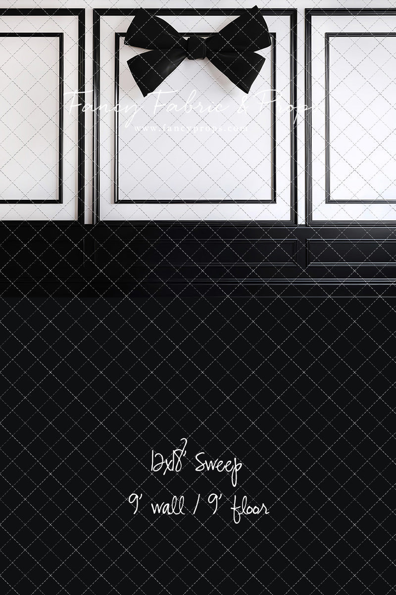 Uptown Chic - Black Floor - With Sweep Option