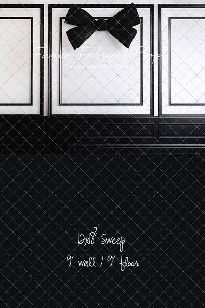 Uptown Chic - Black Floor - With Sweep Option