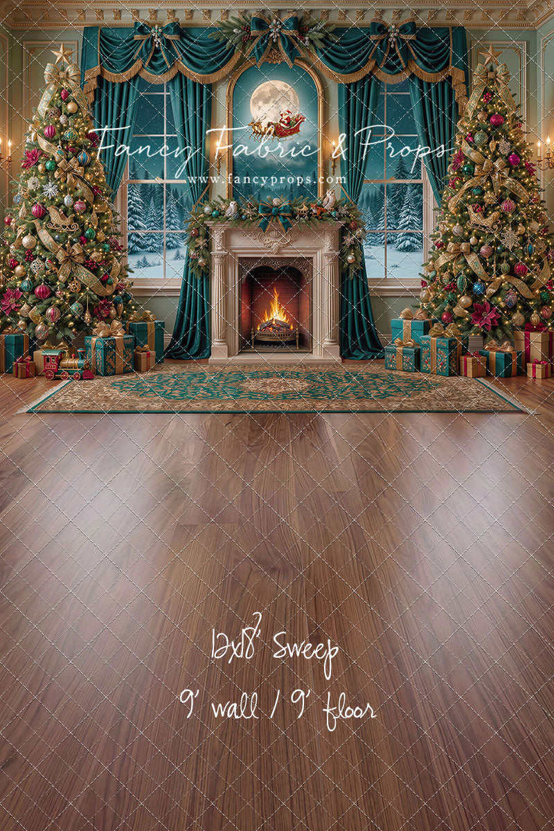 Vivid Emerald Sleigh View - with Sweep Option