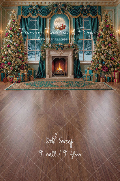 Vivid Emerald Sleigh View - with Sweep Option