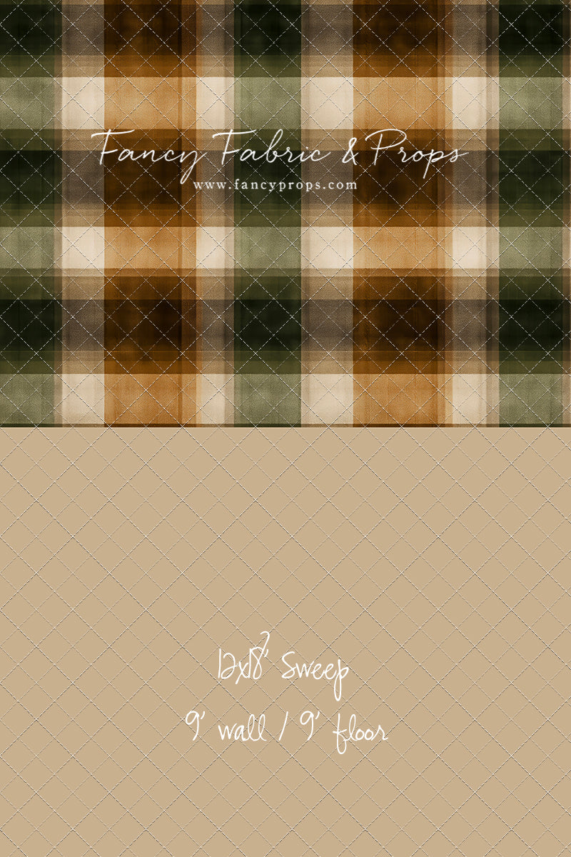 Woodland Plaid - With Sweep Option