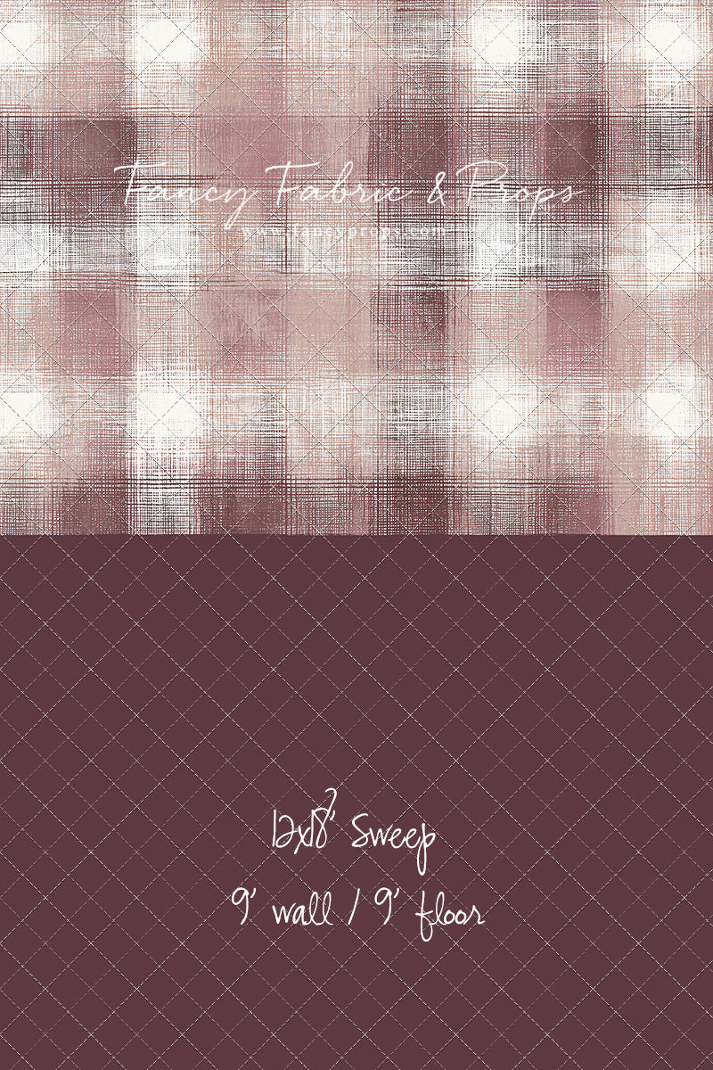 Woven Mauve - With Sweep Option