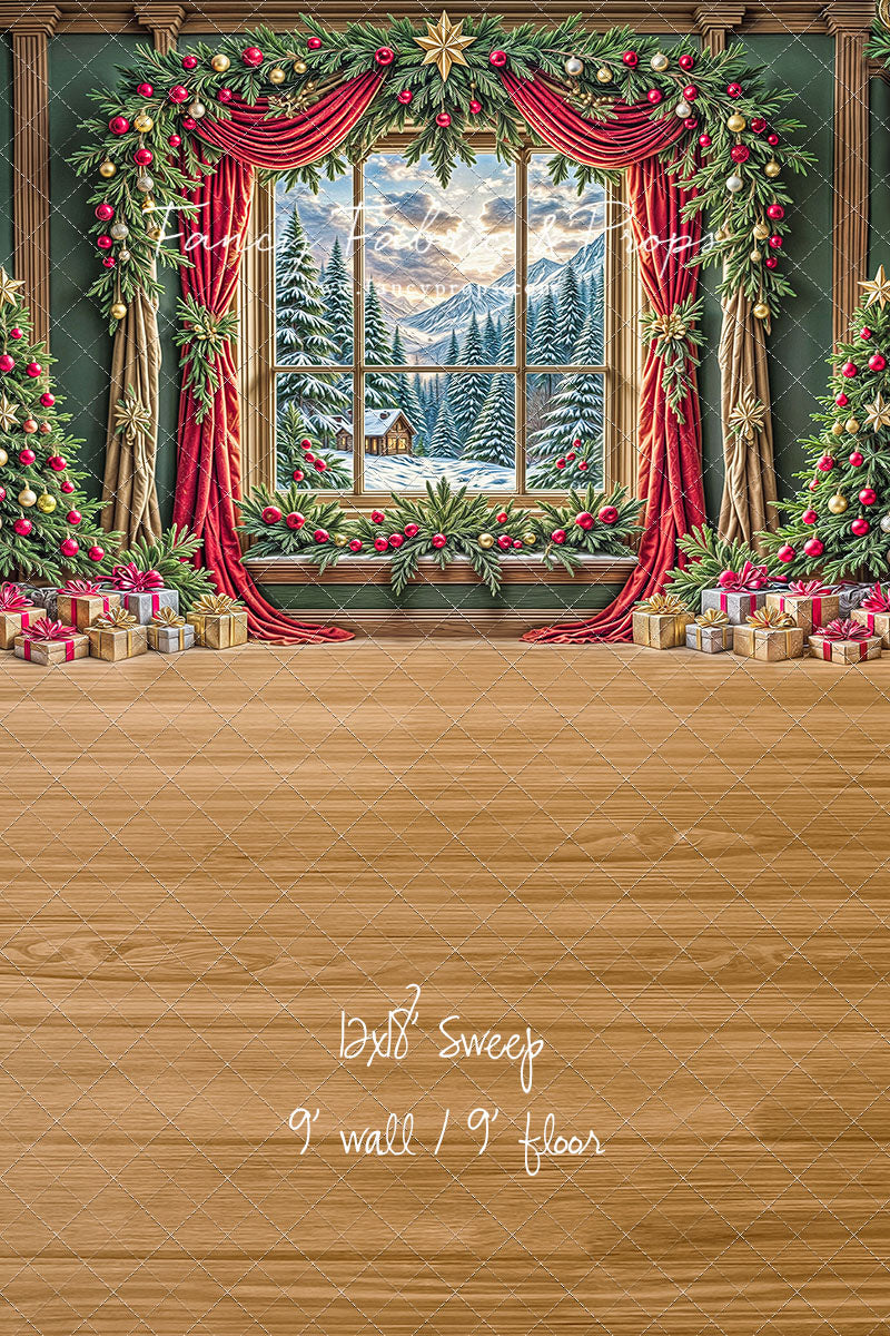 Yuletide Bloom View - with Sweep Option