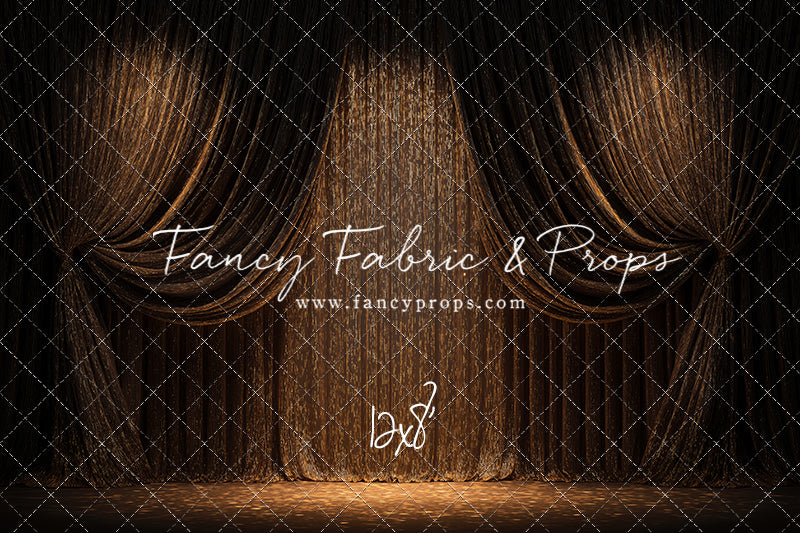 Amber Shimmer Stage - With Sweep Option