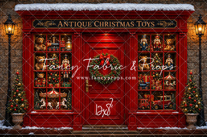 Antique Christmas Toy Store - with Sweep Option