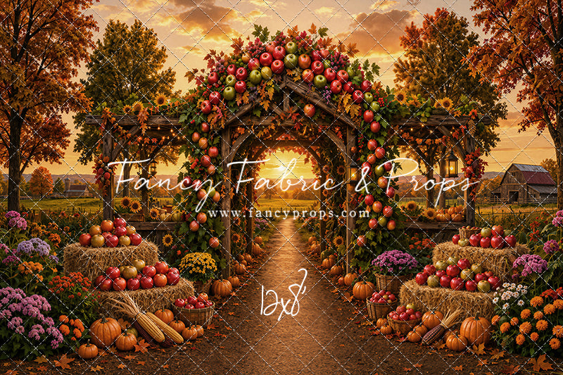 Apple Arbor Blossoms - with Sweep Option