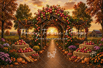 Apple Arbor Blossoms - with Sweep Option