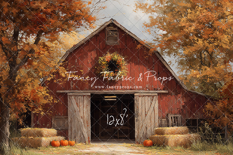 Autumn At Red Oak Farm - with Sweep Option