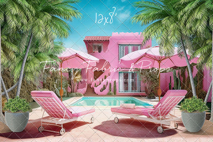 Barbie's Poolside Vacation - Pavement Floor - With Sweep Option