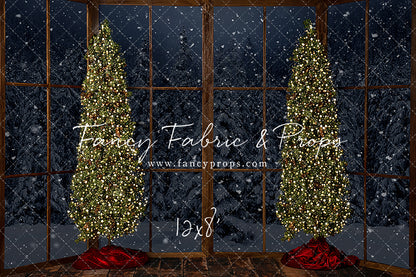 Bay Window With Trees