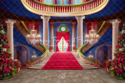 Belle's Royal Staircase -Wood Floor - With Sweep Option