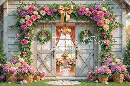 Blooming Bunny Barn - With Sweep Option