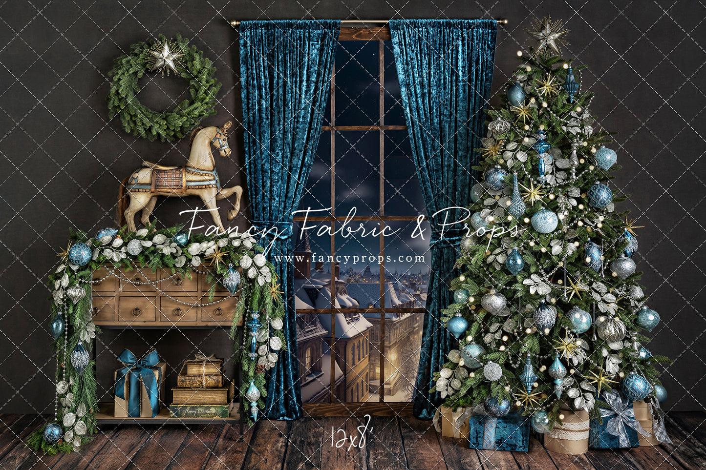 Blue Festivity - Room