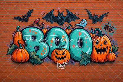 Boo Crew Graffiti Wall - With Sweep Option