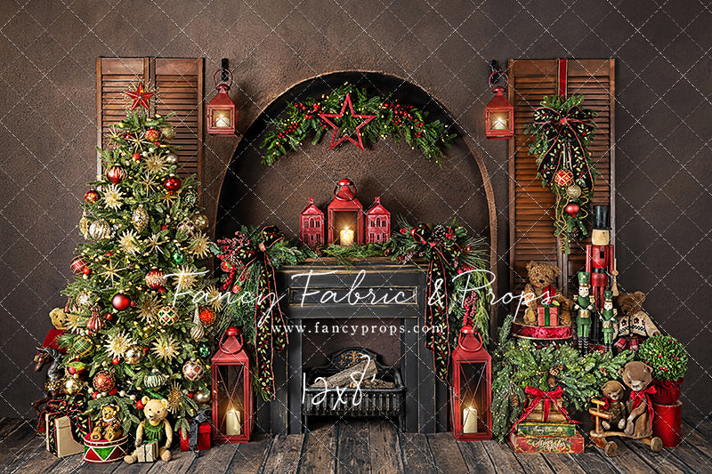 Elegant Fireside Mantle