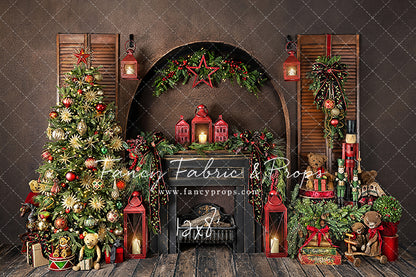 Elegant Fireside Mantle